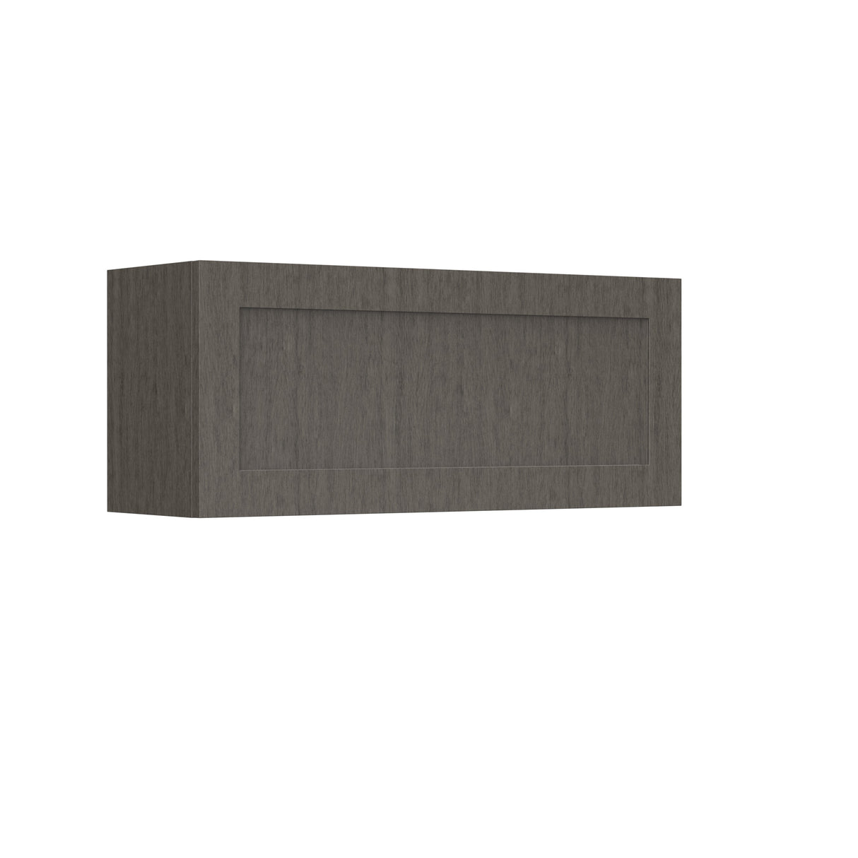RTA - Elegant Smoky Grey - Horizontal Door Wall Cabinet | 36"W x 15"H x 12"D