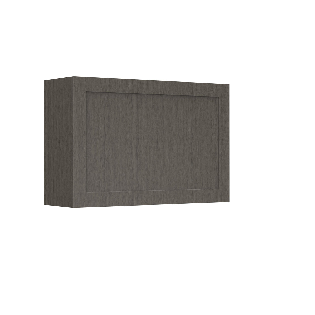 RTA - Elegant Smoky Grey - Horizontal Door Wall Cabinet | 36"W x 24"H x 12"D