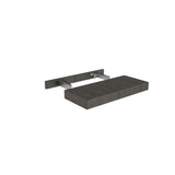 Luxor Smoky Grey - Floating Shelf | 24"W x 2.5"H x 10"D