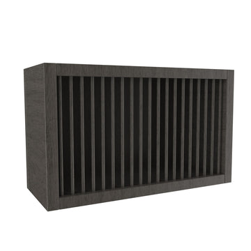 RTA - Elegant Smoky Grey - Plate Rack Cabinet | 30