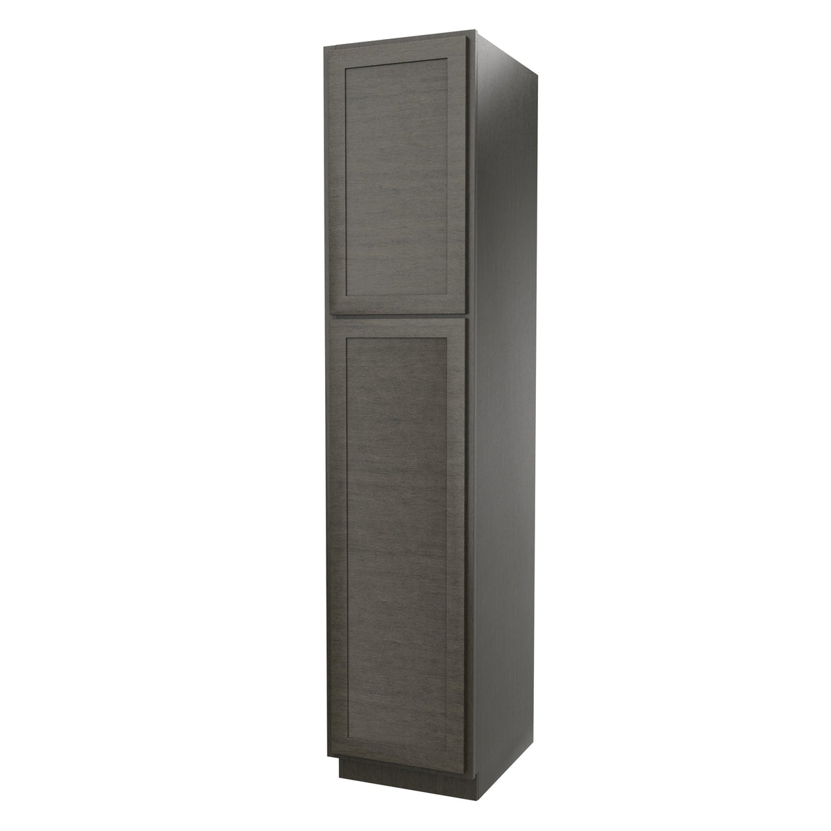 RTA - Elegant Smoky Grey - Single Door Utility Cabinet | 18"W x 84"H x 24"D