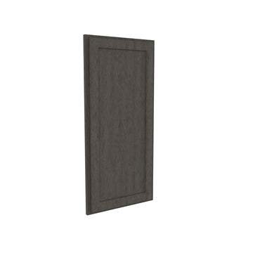 Elegant Smoky Grey - Single Door Wall End Cabinet | 12