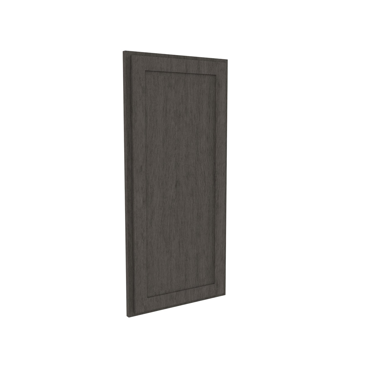 RTA - Elegant Smoky Grey - Single Door Wall End Cabinet | 12"W x 36"H x 12"D