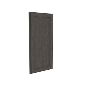 RTA - Elegant Smoky Grey - Single Door Wall End Cabinet | 12