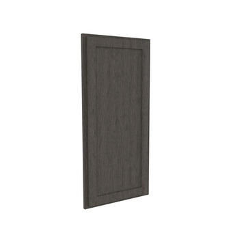 Elegant Smoky Grey - Base End Panel | 0.75"W x 34.5"H x 24"D