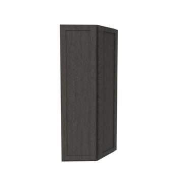 RTA - Elegant Smoky Grey - Double Door Wall End Cabinet | 12