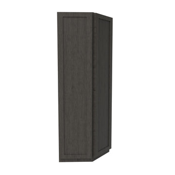 Elegant Smoky Grey - Double Door Wall End Cabinet | 12