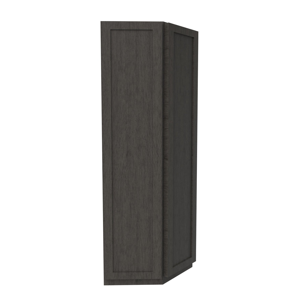 RTA - Elegant Smoky Grey - Double Door Wall End Cabinet | 12"W x 42"H x 12"D