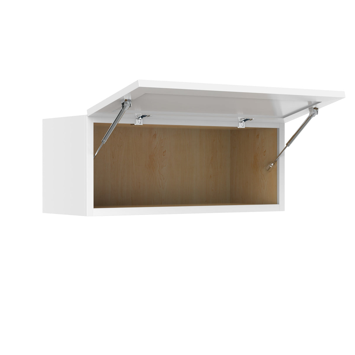 RTA - Elegant White - Horizontal Door Wall Cabinet | 30"W x 12"H x 12"D