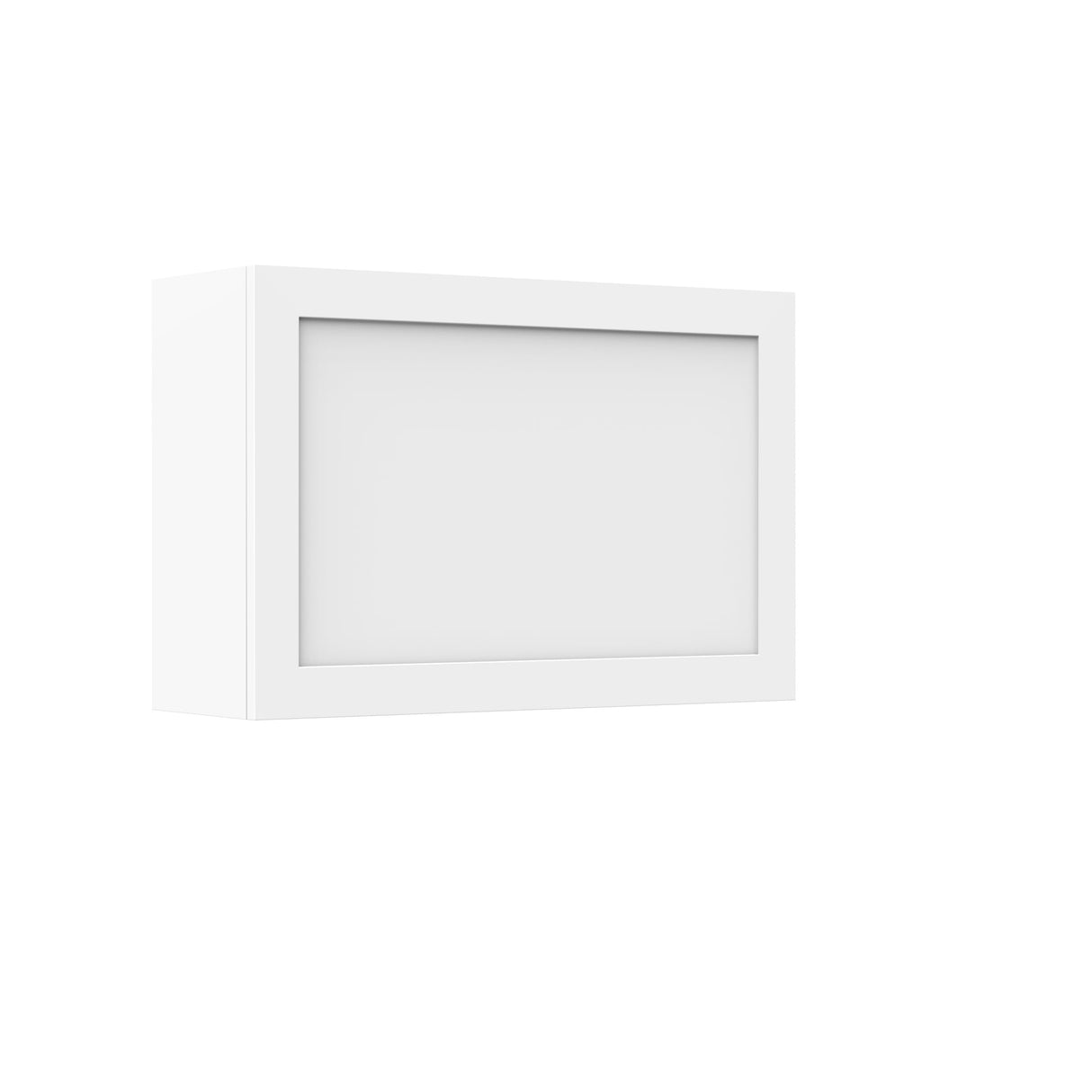 RTA - Elegant White - Horizontal Door Wall Cabinet | 36"W x 24"H x 12"D
