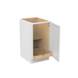 RTA - Elegant White - Single Door Base Cabinet | 18"W x 34.5"H x 24"D