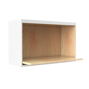 RTA - Elegant White - Microwave Wall Cabinet | 30"W x 18"H x 12"D
