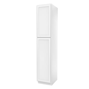 RTA - Elegant White - Single Door Utility Cabinet | 18