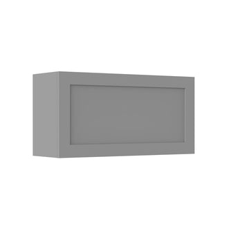 RTA - Elegant Dove - Horizontal Door Wall Cabinet | 36