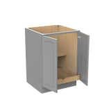 RTA - Elegant Dove - Single Drawer & Double Door Base Cabinet | 24"W x 34.5"H x 24"D