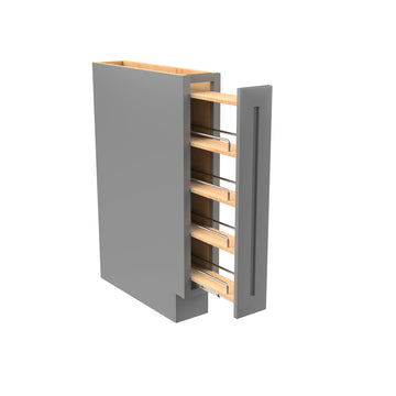 RTA - Elegant Dove - Spice Base Cabinet | 6"W x 34.5"H x 24"D