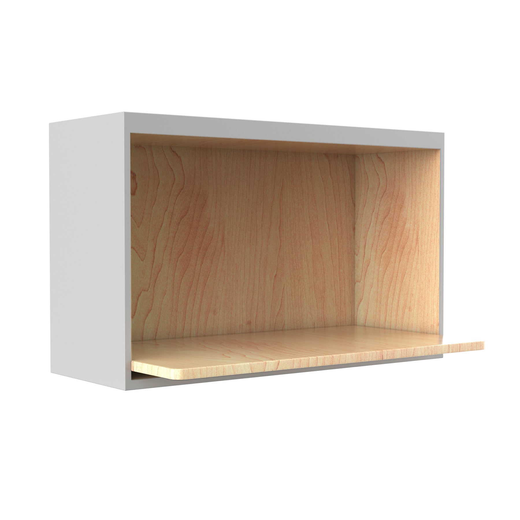 RTA - Elegant Dove - Microwave Wall Cabinet | 30"W x 18"H x 12"D