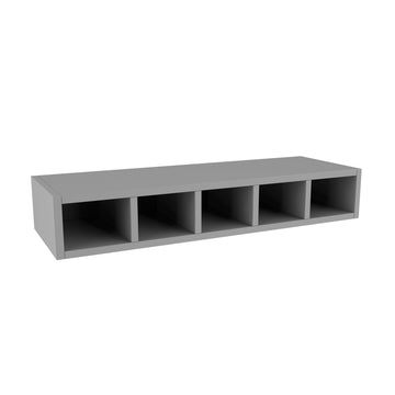 Elegant Dove - Organizer Cubby - Style 2 | 36"W x 6"H x 12"D