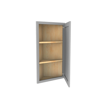 RTA - Elegant Dove - Single Door Wall End Cabinet | 12"W x 30"H x 12"D