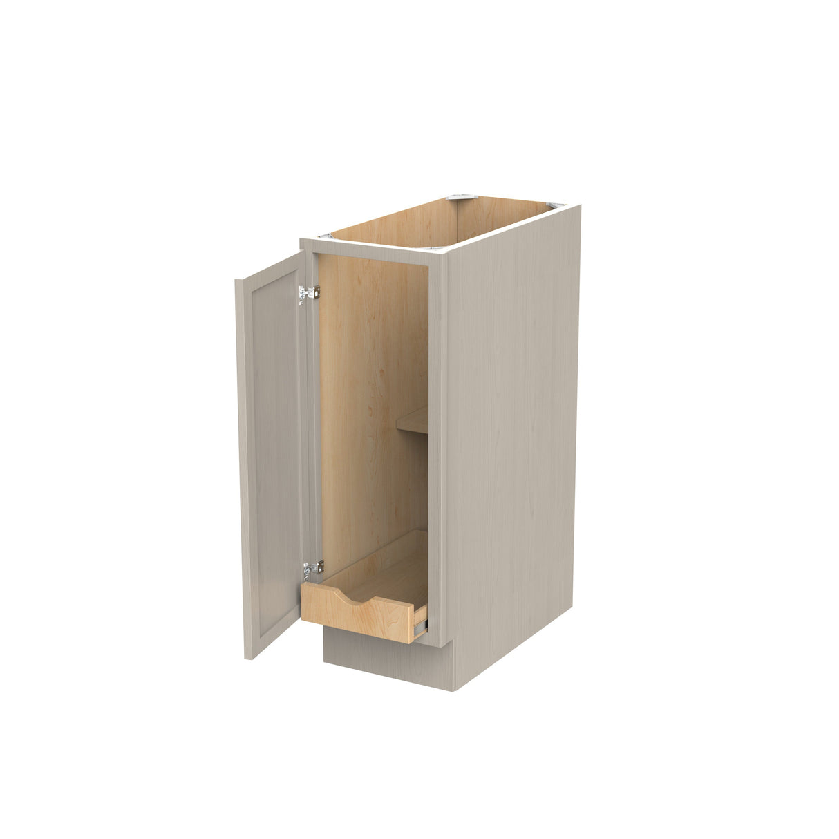 RTA - Elegant Stone - Single Door & Drawer Base Cabinet | 12"W x 34.5"H x 24"D