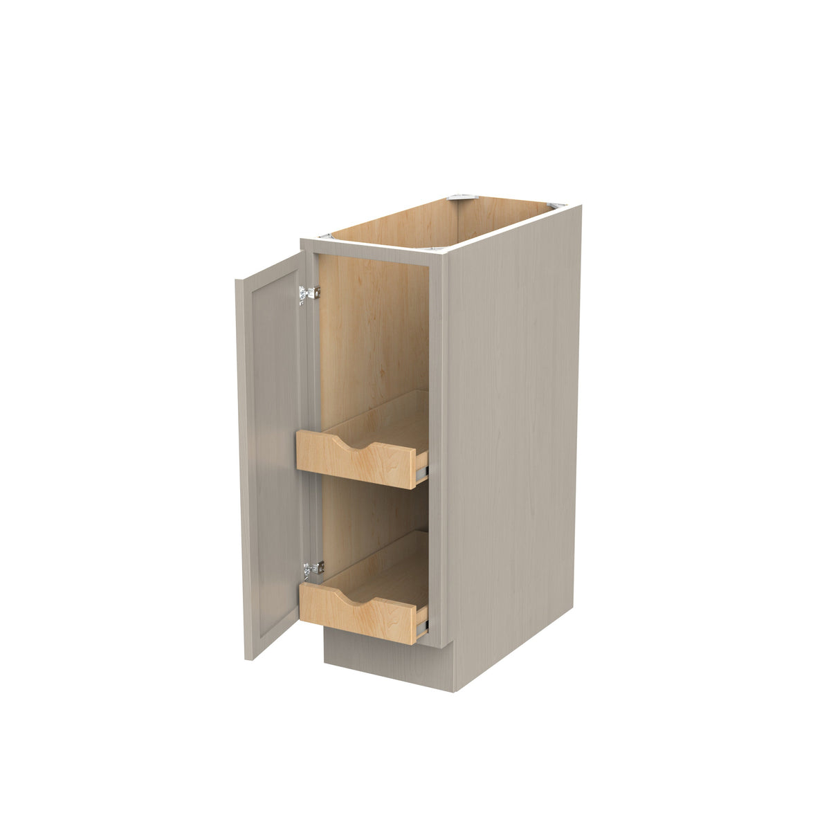 RTA - Elegant Stone - Single Door & Drawer Base Cabinet | 12"W x 34.5"H x 24"D