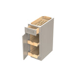 RTA - Elegant Stone - Single Door & Drawer Base Cabinet | 12"W x 34.5"H x 24"D