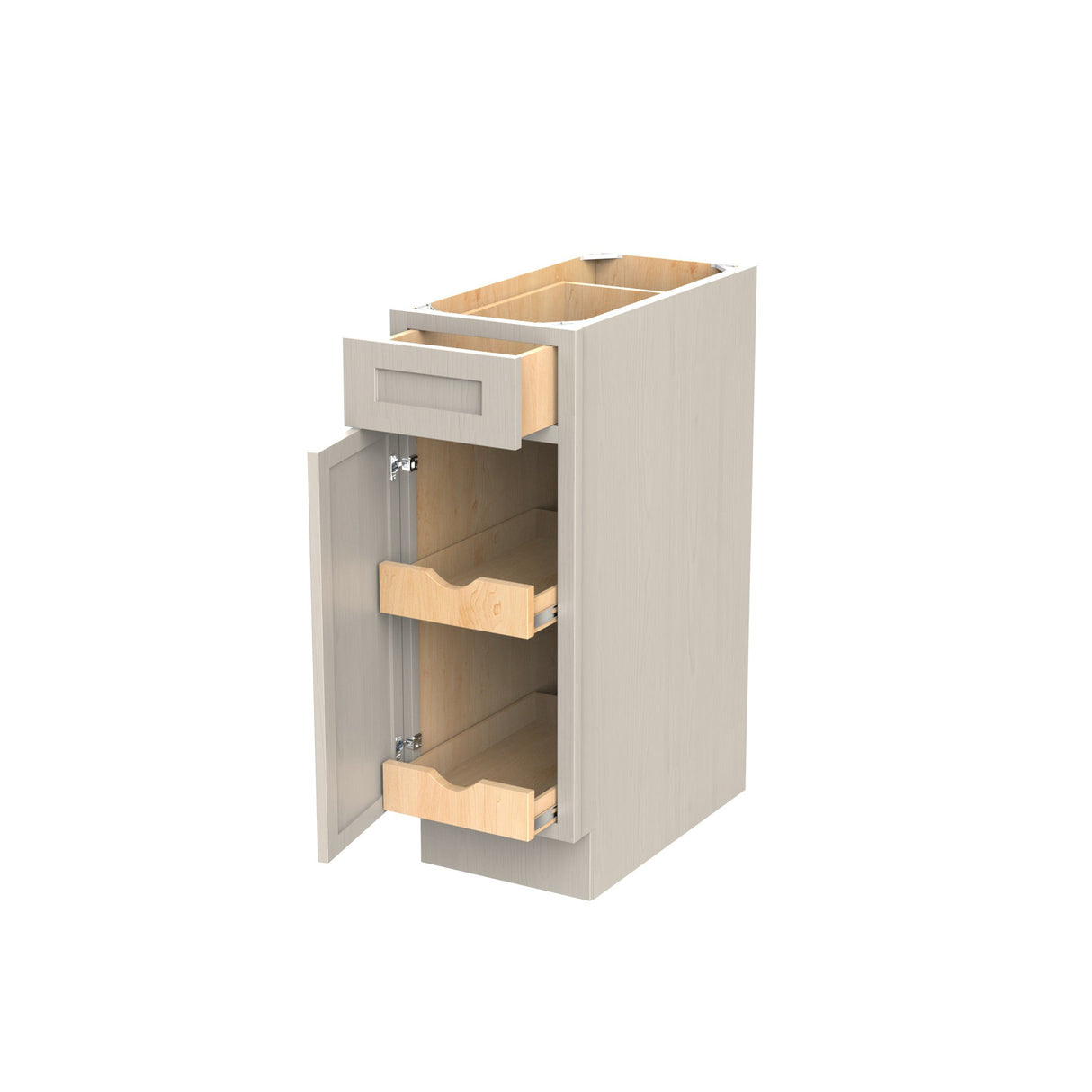 RTA - Elegant Stone - Single Door & Drawer Base Cabinet | 12"W x 34.5"H x 24"D