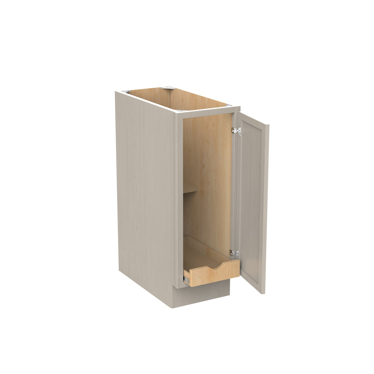 RTA - Elegant Stone - Single Door & Drawer Base Cabinet | 12"W x 34.5"H x 24"D