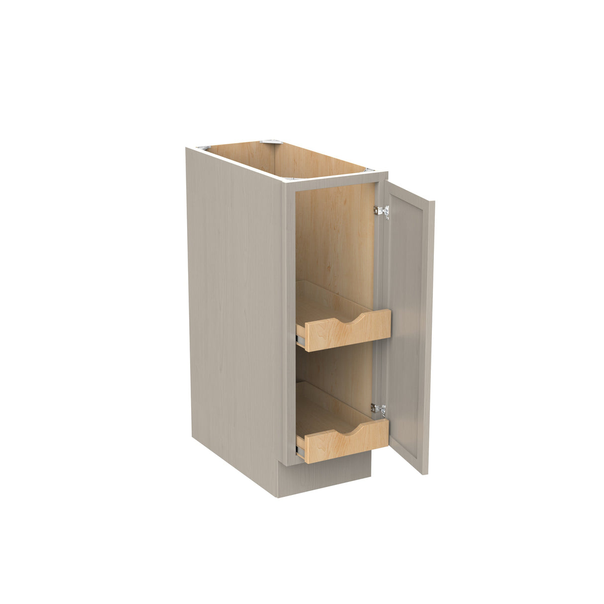 RTA - Elegant Stone - Single Door & Drawer Base Cabinet | 12"W x 34.5"H x 24"D
