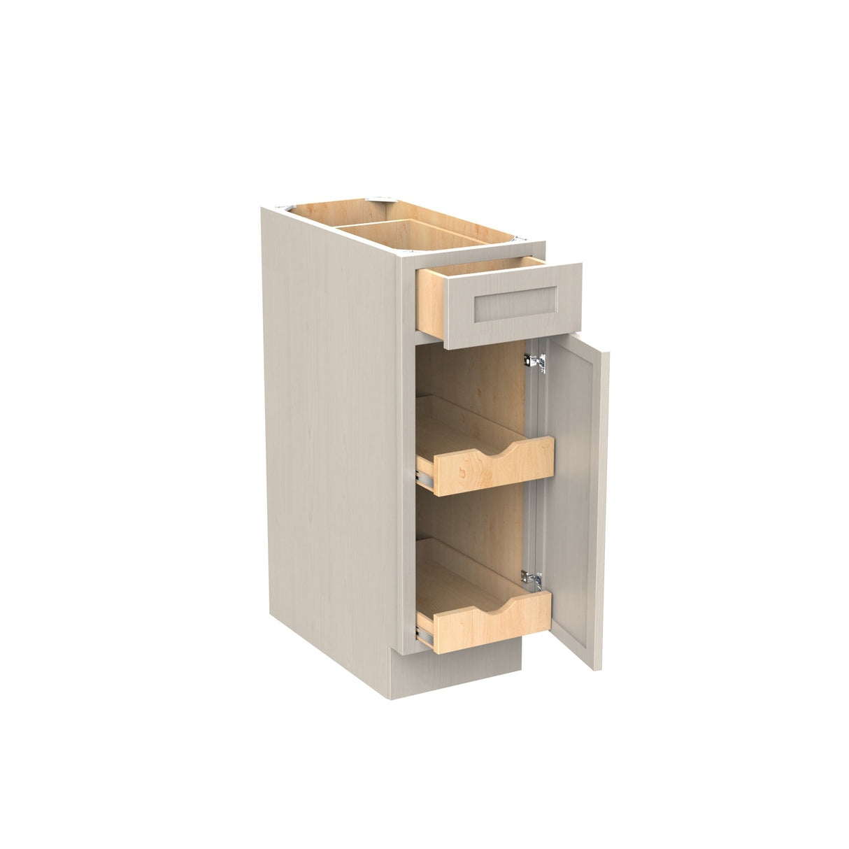 RTA - Elegant Stone - Single Door & Drawer Base Cabinet | 12"W x 34.5"H x 24"D