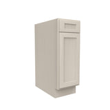 RTA - Elegant Stone - Single Door & Drawer Base Cabinet | 12"W x 34.5"H x 24"D