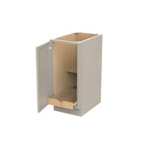 RTA - Elegant Stone - Single Door & Drawer Base Cabinet | 15"W x 34.5"H x 24"D