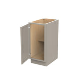 RTA - Elegant Stone - Single Door & Drawer Base Cabinet | 15"W x 34.5"H x 24"D