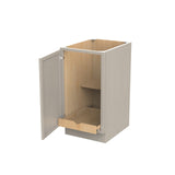 RTA - Elegant Stone - Single Door & Drawer Base Cabinet | 18"W x 34.5"H x 24"D