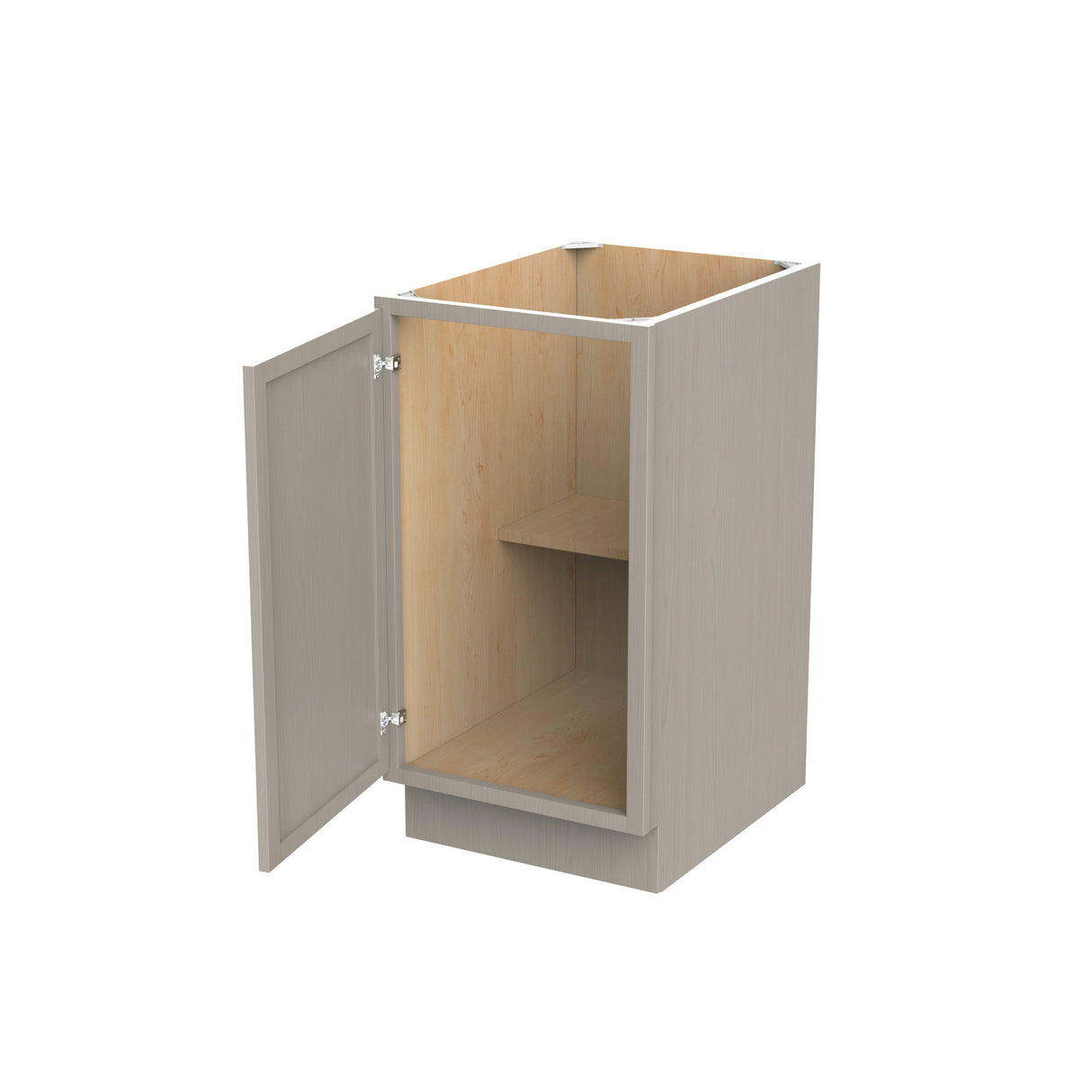 RTA - Elegant Stone - Single Door & Drawer Base Cabinet | 18"W x 34.5"H x 24"D