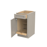 Single Door Base Cabinet |Elegant Stone| 18W x 34.5H x 24D