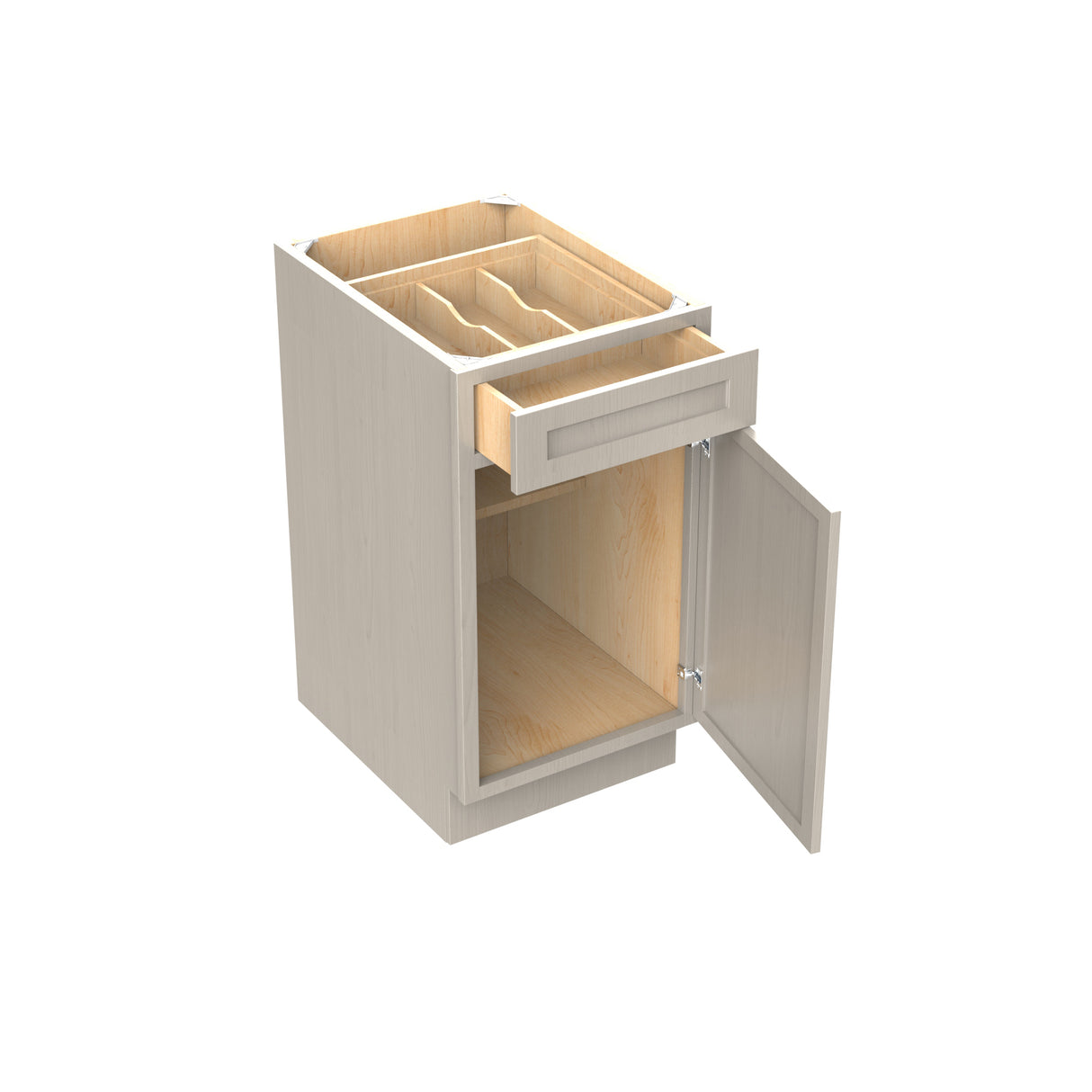 Single Door Base Cabinet |Elegant Stone| 18W x 34.5H x 24D