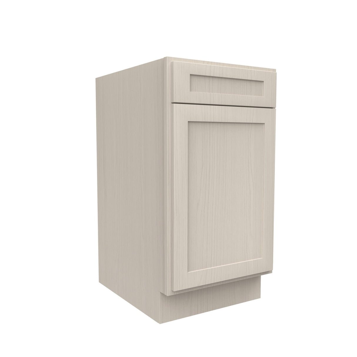 RTA - Elegant Stone - Single Door & Drawer Base Cabinet | 18"W x 34.5"H x 24"D
