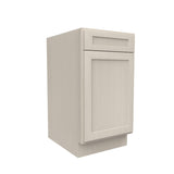 RTA - Elegant Stone - Single Door & Drawer Base Cabinet | 18"W x 34.5"H x 24"D