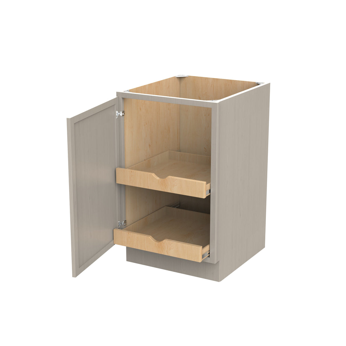 RTA - Elegant Stone - Single Door & Drawer Base Cabinet | 21"W x 34.5"H x 24"D