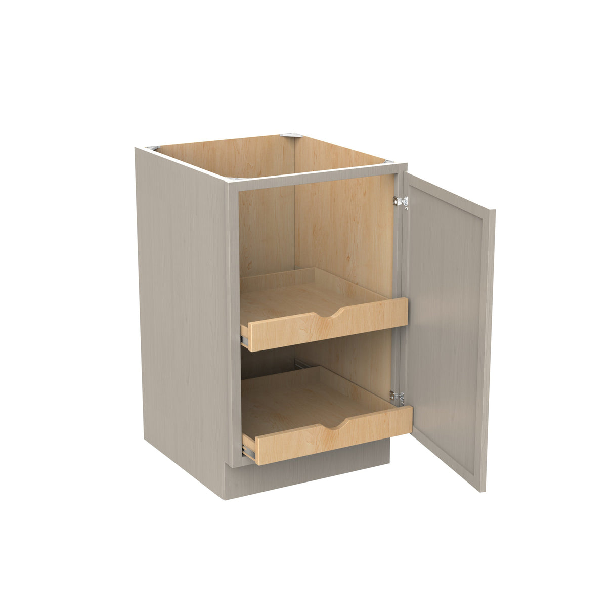 RTA - Elegant Stone - Single Door & Drawer Base Cabinet | 21"W x 34.5"H x 24"D