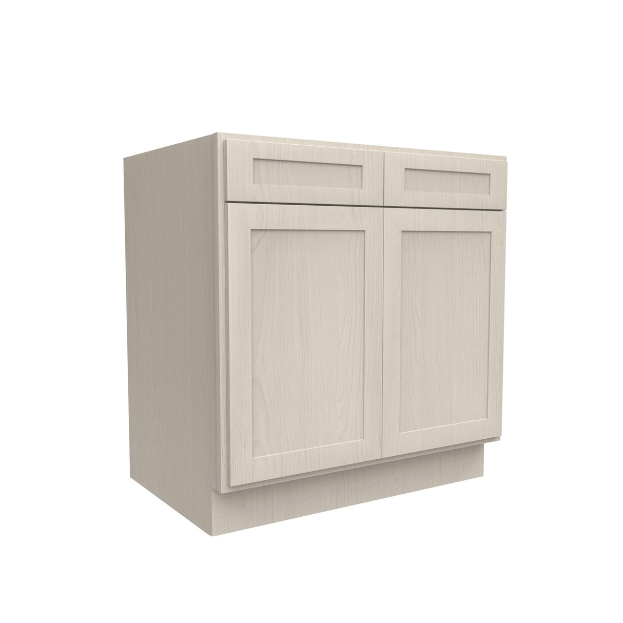 RTA - Elegant Stone - Double Drawer & Door Base Cabinet | 33"W x 34.5"H x 24"D