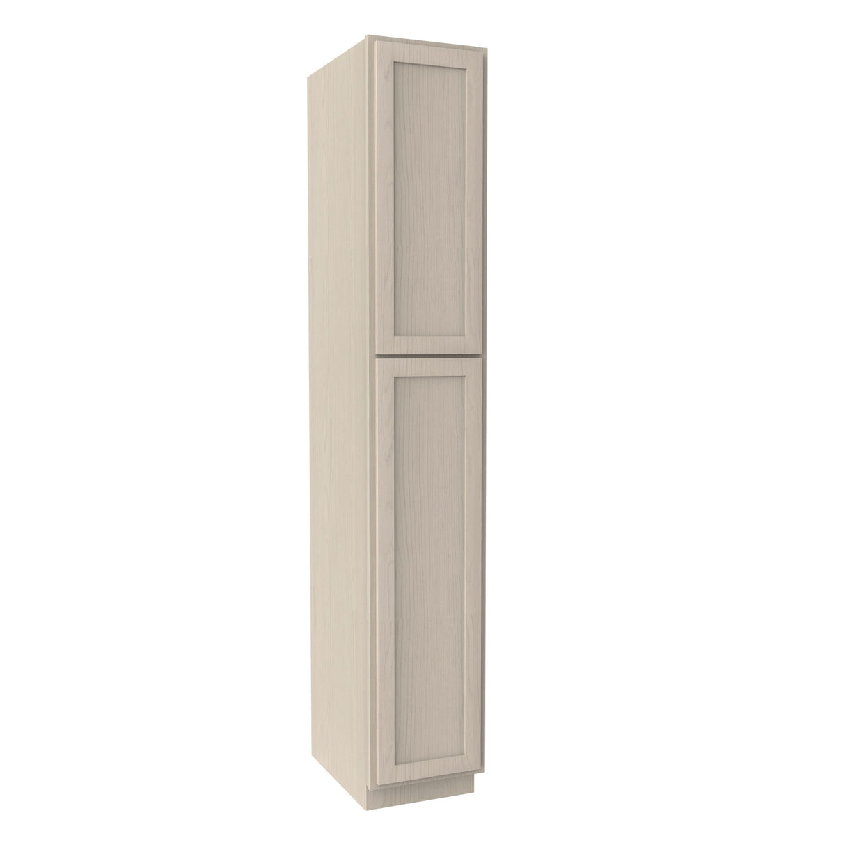RTA - Elegant Stone - Single Door Utility Cabinet | 15"W x 90"H x 24"D