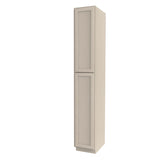 RTA - Elegant Stone - Single Door Utility Cabinet | 15"W x 96"H x 24"D