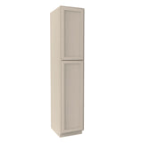 RTA - Elegant Stone - Single Door Utility Cabinet | 18"W x 90"H x 24"D