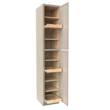 Kitchen Utility Cabinet | 18W x 96H x 24D