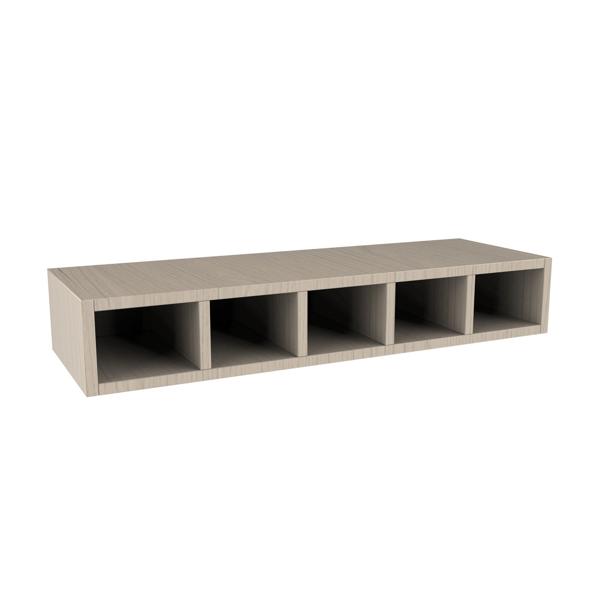 RTA - Elegant Stone - Organizer Cubby - Style 2 | 36"W x 6"H x 12"D