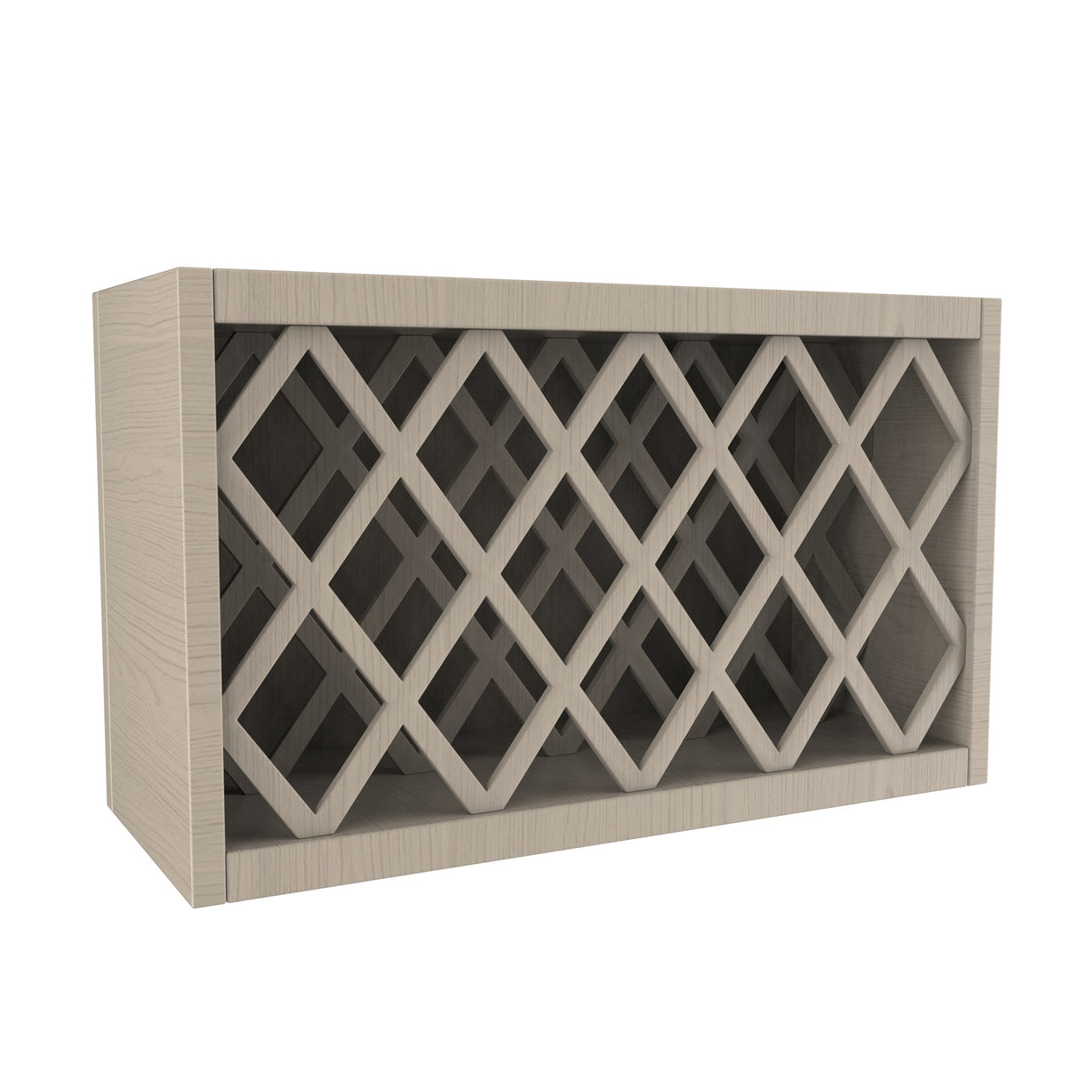 RTA - Elegant Stone - Wine Rack Cabinet | 30"W x 18"H x 12"D