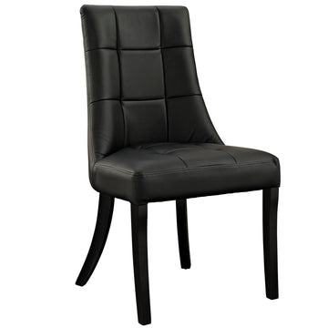 Modern Tufted Noblessse Vinyl Dining Chair Set - Dining Room Chair Set
