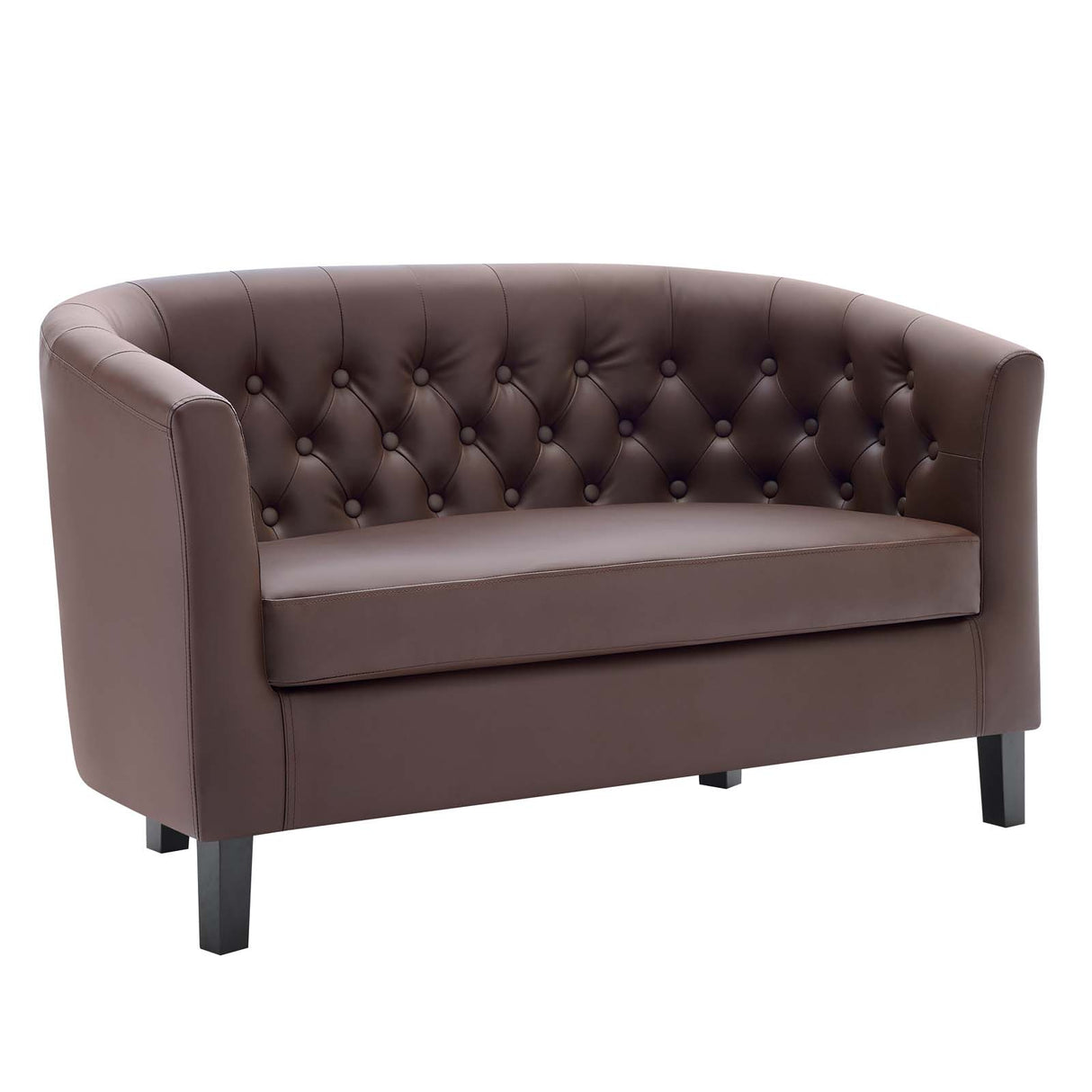 Prospect Channel Tufted Performance Loveseat - BUILDMYPLACE